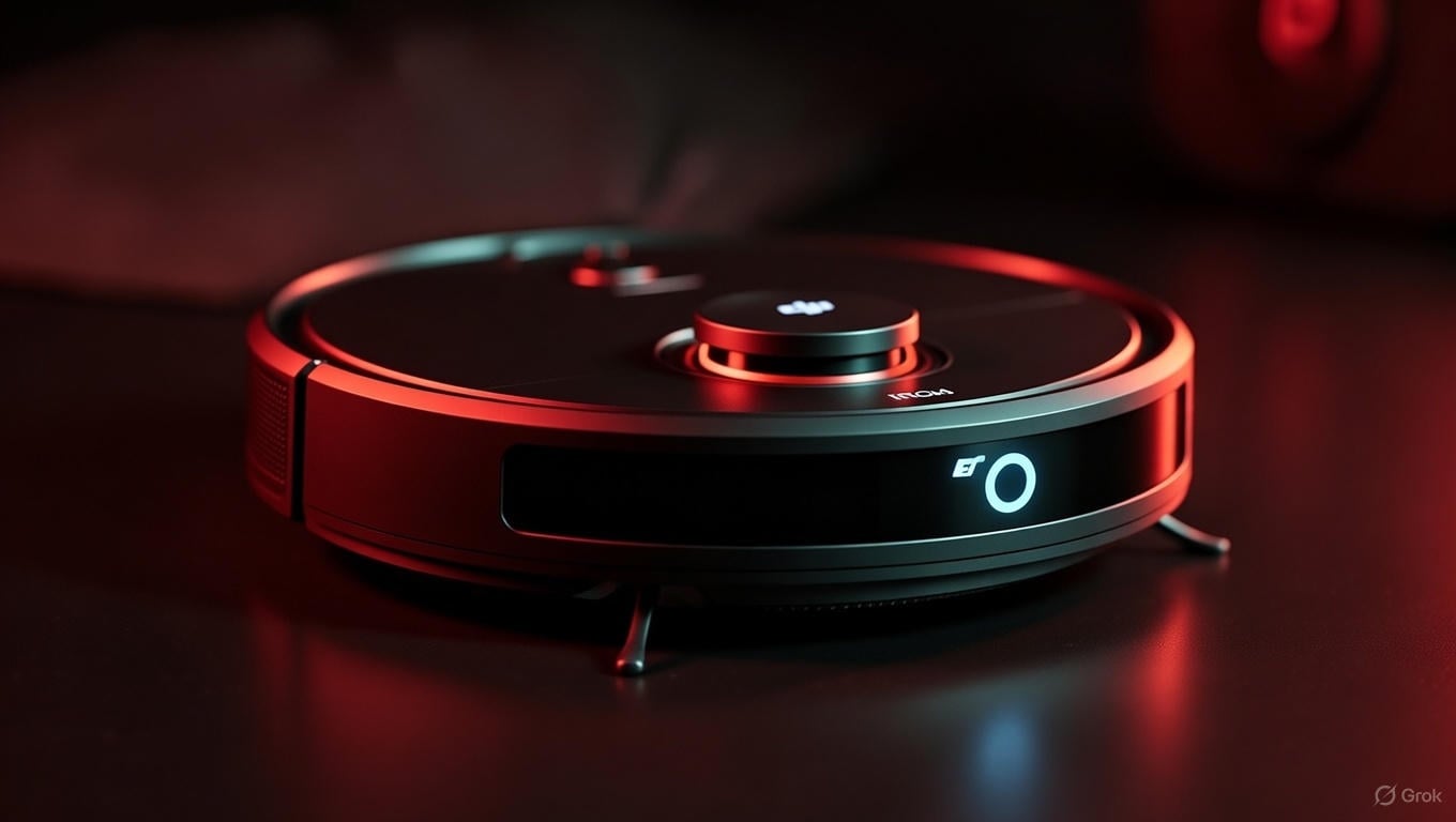 Умный пылесос DJI Romo сам строит карту, объезжает мебель и моет полы. Можно управлять через приложение.