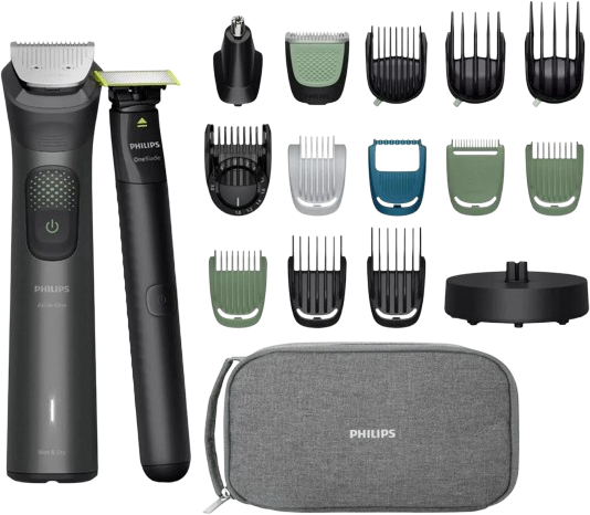 Beard and mustache trimmer