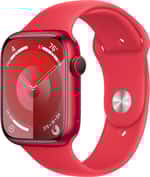 Смарт-часы Apple Watch Series 9 GPS 41mm PRODUCT RED Alu. Case w. PRODUCT RED Sport Band - S/M (MRXG3)