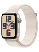 Смарт-годинник Apple Watch SE 2 GPS 40mm Starlight Aluminium Case with Starlight Sport Loop (MR9W3)