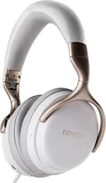 Denon AH-GC25NC White Headphones with Microphone