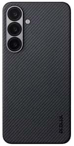Чехол Pitaka Ultra-Slim Case Classic Twill 600D Black/Grey for Samsung Galaxy S25 Plus (KS2501S)