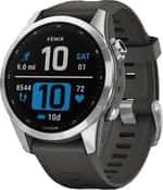 Garmin Fenix 7S Silver with Graphite Band (010-02539-00/01)