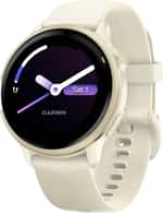 Смарт-годинник Garmin Vivoactive 6 Lunar Gold with Bone Band (010-02985-01/41)