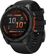 Спортивний годинник Garmin Fenix 8 51mm AMOLED Slate Gray with Black Silicone Band (010-02905-00)