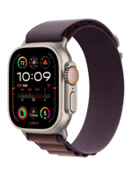 Apple Watch Ultra 2 GPS + Cellular 49mm Titanium Case with Indigo Alpine Loop - Medium (MRET3)