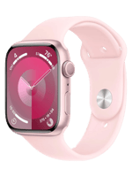Смарт-годинник Apple Watch Series 9 GPS 45mm Pink Aluminum Case w. Light Pink S. Band - S/M (MR9G3)