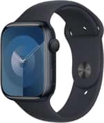 Смарт-часы Apple Watch Series 9 GPS 41mm Midnight Aluminum Case w. Midnight Sport Band - M/L (MR8X3)