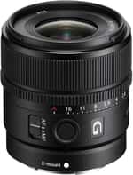 Ширококутний об'єктив Sony E 15mm f/1.4 G Black (SEL15F14G)