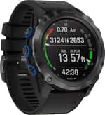 Смарт-годинник Garmin Descent Mk2i Titanium Carbon Gray DLC with Black Band (010-02132-01/11)