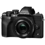 Бездзеркальний фотоапарат Olympus OM-D E-M10 Mark IV kit 14-42mm + 40-150mm Silver - English language