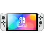 Nintendo Switch OLED Portable Gaming Console with White Joy-Con Set