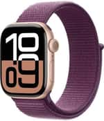 Смарт-часы Apple Watch Series 10 GPS + Cellular 42mm Rose Gold Aluminum Case w. Plum S. Loop (MWXC3)