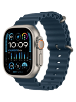Смарт-годинник Apple Watch Ultra 2 GPS + Cellular 49mm Titanium Case with Blue Ocean Band (MREG3) [OPEN BOX]