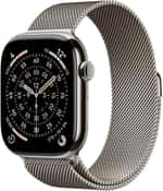 Смарт-годинник Apple Watch Series 11 GPS + Cellular 46mm Natural Tit. Case w. Natural Milanese Loop - M/L (MFD04)