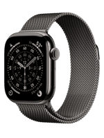 Смарт-часы Apple Watch Series 11 GPS + Cellular 46mm Gold Tit. Case w. Slate Milanese Loop - S/M (MFC34+MGJ64)