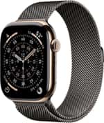 Смарт-годинник Apple Watch Series 11 GPS + Cellular 46mm Gold Tit. Case w. Slate Milanese Loop - S/M (MFC34+MGJ64)