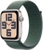 Смарт-годинник Apple Watch SE 2 2024 GPS 44mm Starlight Aluminium Case w. Lake Green Sport Loop (MXEW3)