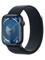 Смарт-годинник Apple Watch Series 9 GPS 45mm Midnight Aluminum Case w. Midnight S. Loop (MR9C3)