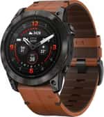 Смарт-годинник Garmin Epix Pro Gen 2 Sapphire 51mm Carbon G. DLC Tit. with Chestnut L. Band (010-02804-30)