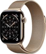 Смарт-годинник Apple Watch Series 11 GPS + Cellular 42mm Gold Tit. Case w. Gold Milanese Loop (MF8Y4)