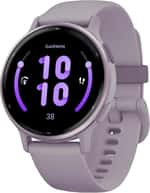Смарт-годинник Garmin vivoactive 5 Metallic Orchid Aluminum Bezel with Orchid Case and Silicone (010-02862-13/53)
