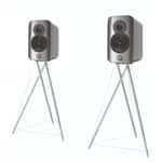 Q Acoustics Q CONCEPT 300 SILVER & EBONY Speakers (QA2735)