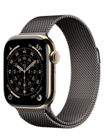 Смарт-часы Apple Watch Series 11 GPS + Cellular 46mm Gold Tit. Case w. Slate Milanese Loop - M/L (MFC34+MGJ74)