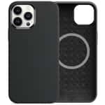 Чохол Comma для iPhone 15 Magnetic Silicone Nature Series (Black)