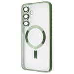 Чехол WAVE Metal Color Case with Magnetic Ring Samsung Galaxy S23 FE (Dark Green)