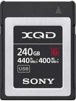 Карта пам'яті Sony 240 GB XQD G Series PCI Express 3.0 (QDG240F)