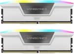 Оперативная память Corsair 32 ГБ (2x16GB) DDR5 6000 МГц Vengeance AMD RGB White (CMH32GX5M2E6000Z36W)