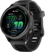 Garmin Forerunner 570 Smartwatch 42mm Slate Gray Aluminum with Translucent Black/Black Band (010-02970-00/40)