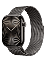 Смарт-часы Apple Watch Series 11 GPS + Cellular 42mm Natural Tit. Case w. Slate Milanese Loop (MF9H4+MGJ14)