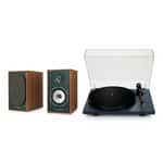 Комплект активних колонок Triangle BR02 CONNECT (Green) + програвач вінілу Lunar 1 (Blue)