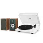 Комплект активних колонок Triangle BR03 CONNECT (Green) + програвач вінілу Lunar 3 (White)