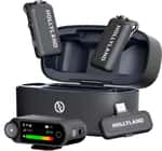 Мікрофонна радіосистема для камери, для смартфона Hollyland LARK MAX2 Combo (2TX+1RX) Black