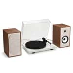 Комплект активних колонок Triangle BR02 CONNECT (Oak) + програвач вінілу Lunar 1 (Cream)