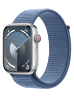 Смарт-годинник Apple Watch Series 9 GPS 41mm Silver Aluminum Case with Winter Blue Sport Loop (MR923)