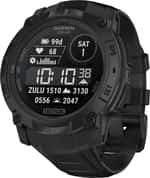 Смарт-годинник Garmin Instinct 3 50mm Solar Tactical Edition Black with Black Band (010-02935-50/90)