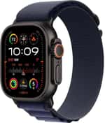 Смарт-часы Apple Watch Ultra 2 2024 GPS + Cellular 49mm Black Titan. Case w. Навый Alpine Loop - Малый (MYTF3+MYPW3)