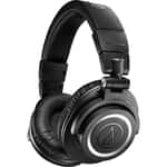 Audio-Technica ATH-M50xBT2 Wireless Headphones with Microphone Black