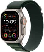 Смарт-часы Apple Watch Ultra 2 2024 GPS + Cellular 49mm Natural Titan. Case w. Dark Green Alpine Loop - S (MYT33+MXMU3)