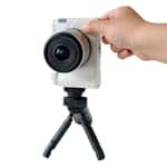 Напівчохол із натуральної шкіри для Canon EOS R50 V White