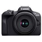 Бездзеркальний фотоапарат Canon EOS R100 Kit 18-45mm IS STM Black (6052C013)