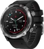 Garmin Descent Mk2 Stainless Steel Smartwatch with Black Band (010-02132-00/10)