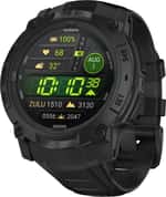 Смарт-часы Garmin Instinct 3 50mm AMOLED Tactical Edition Black with Black Band (010-03020-50/90)