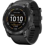 Смарт-годинник Garmin Epix Pro Gen 2 Sapphire 51mm Carbon G. DLC Tit. with Black Band (010-02804-00/01)