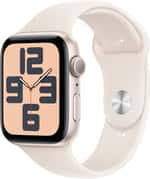 Смарт-годинник Apple Watch SE 2 2024 GPS 44mm Starlight Aluminium Case w. Starlight Sport Band - M/L (MXEV3)