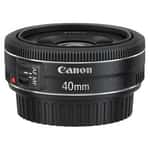 Canon EF 40mm f/2.8 STM Standard Lens - Black (6310B005)